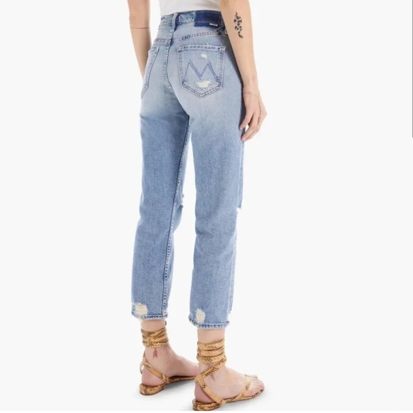 Mother Superior Women’s Jeans Size 26 The Tomcat Distressed Straight Leg Pant - Picture 2 of 15